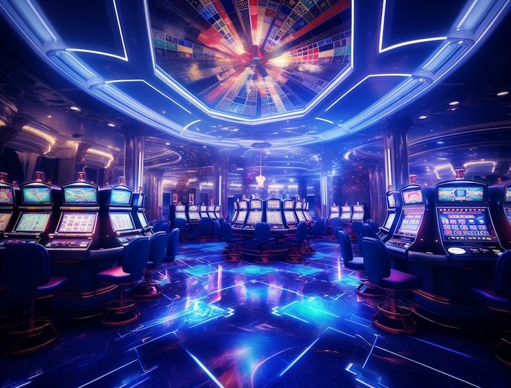 Studio live-dealer mpo slot dengan multi-kamera profesional